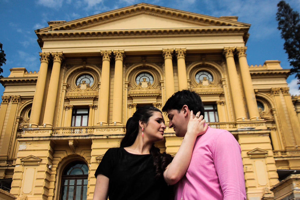 ENSAIO PRÉ WEDDING - CASAMENTO MUSEU DO IPIRANGA - JÚ + GABRIEL 